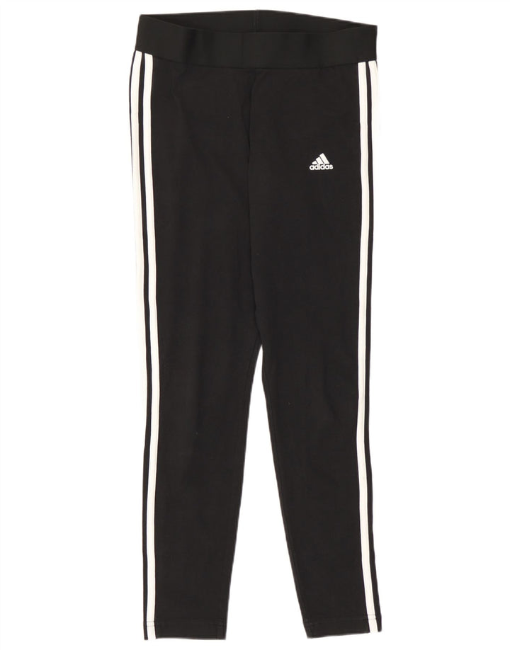 Adidas ženske tajice UK 12/14 Srednje crni pamuk