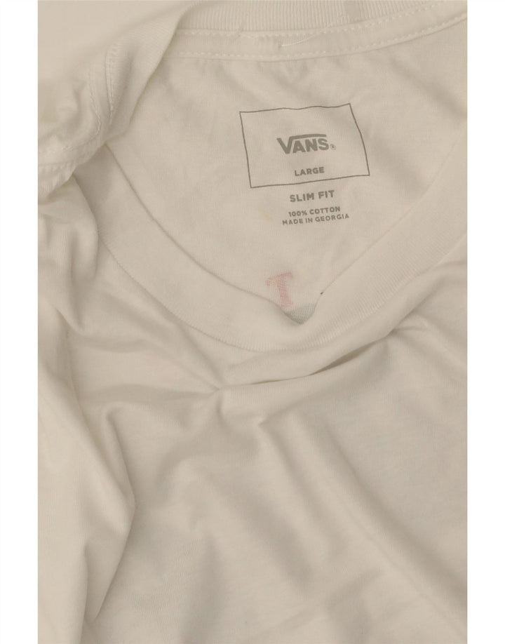 VANS Muška majica kratkih rukava Slim Fit Large White