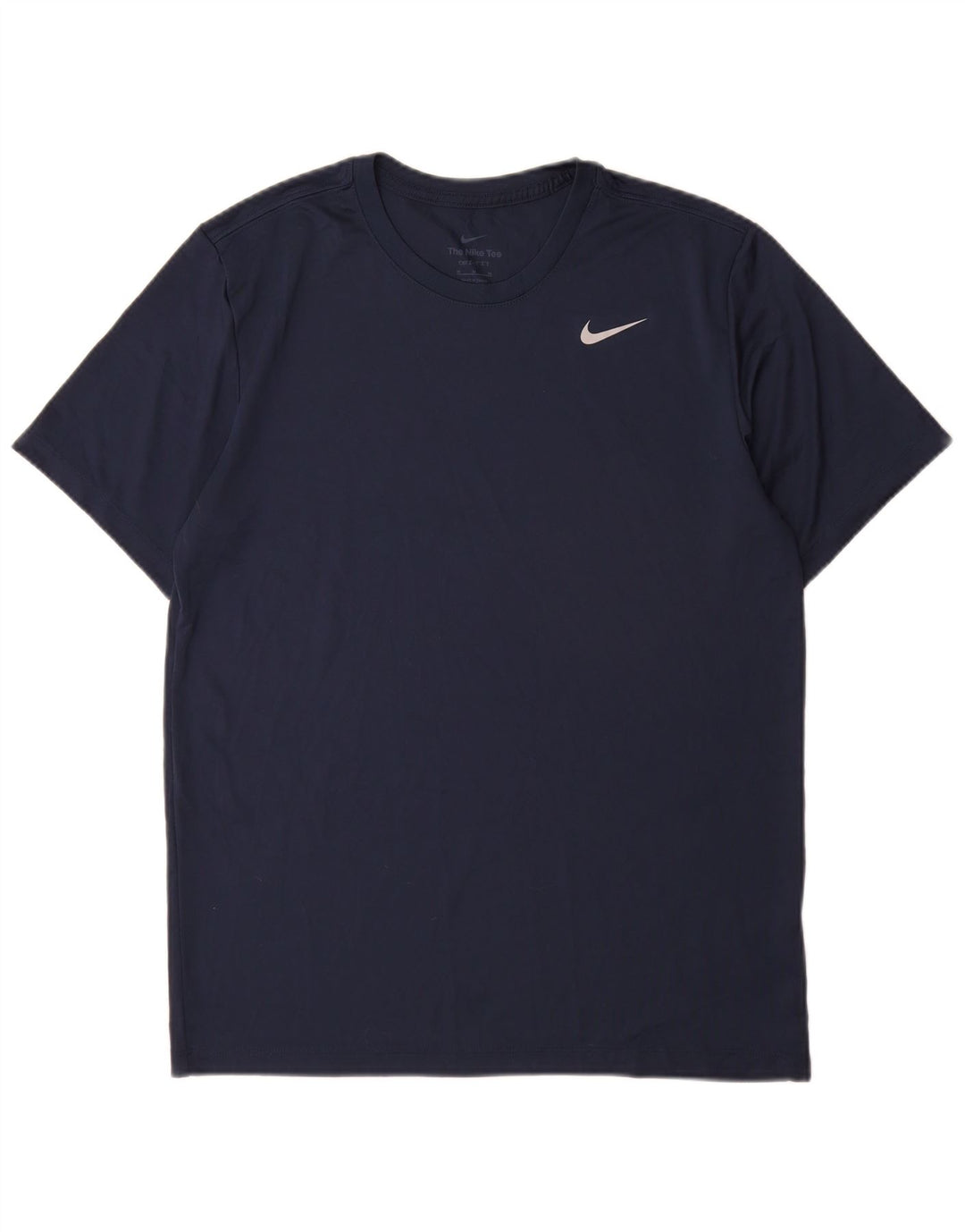 Nike Dri Fit T-Shirt Top srednji tamnoplavi poliester