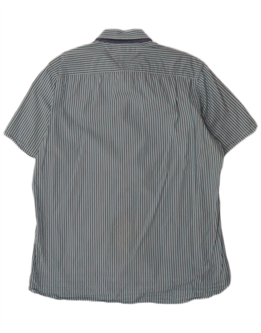 TOMMY HILFIGER Muška majica kratkih rukava prilagođenog kroja na velike plave pruge