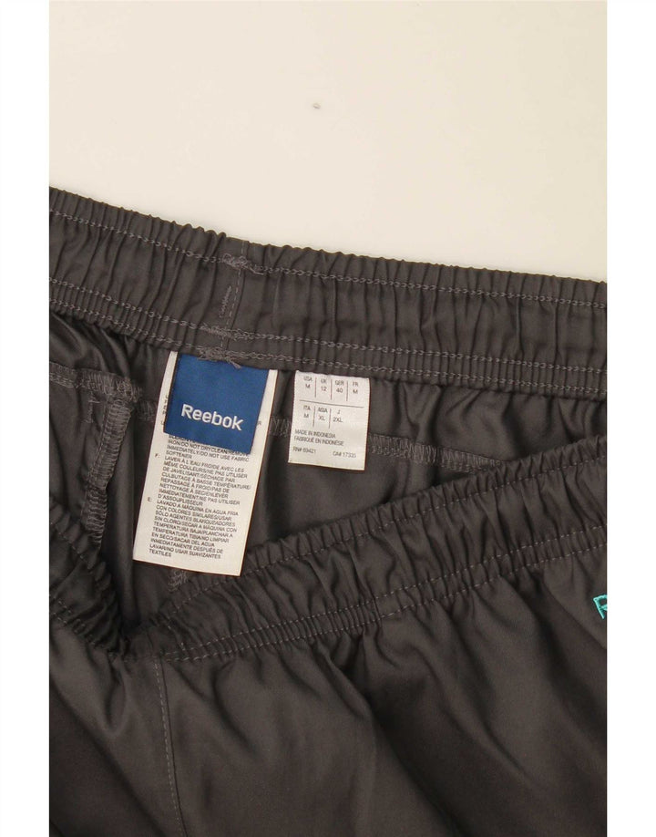 Reebok ženske hlače za trenirku UK 12 Medium Gray Colourblock Poliester