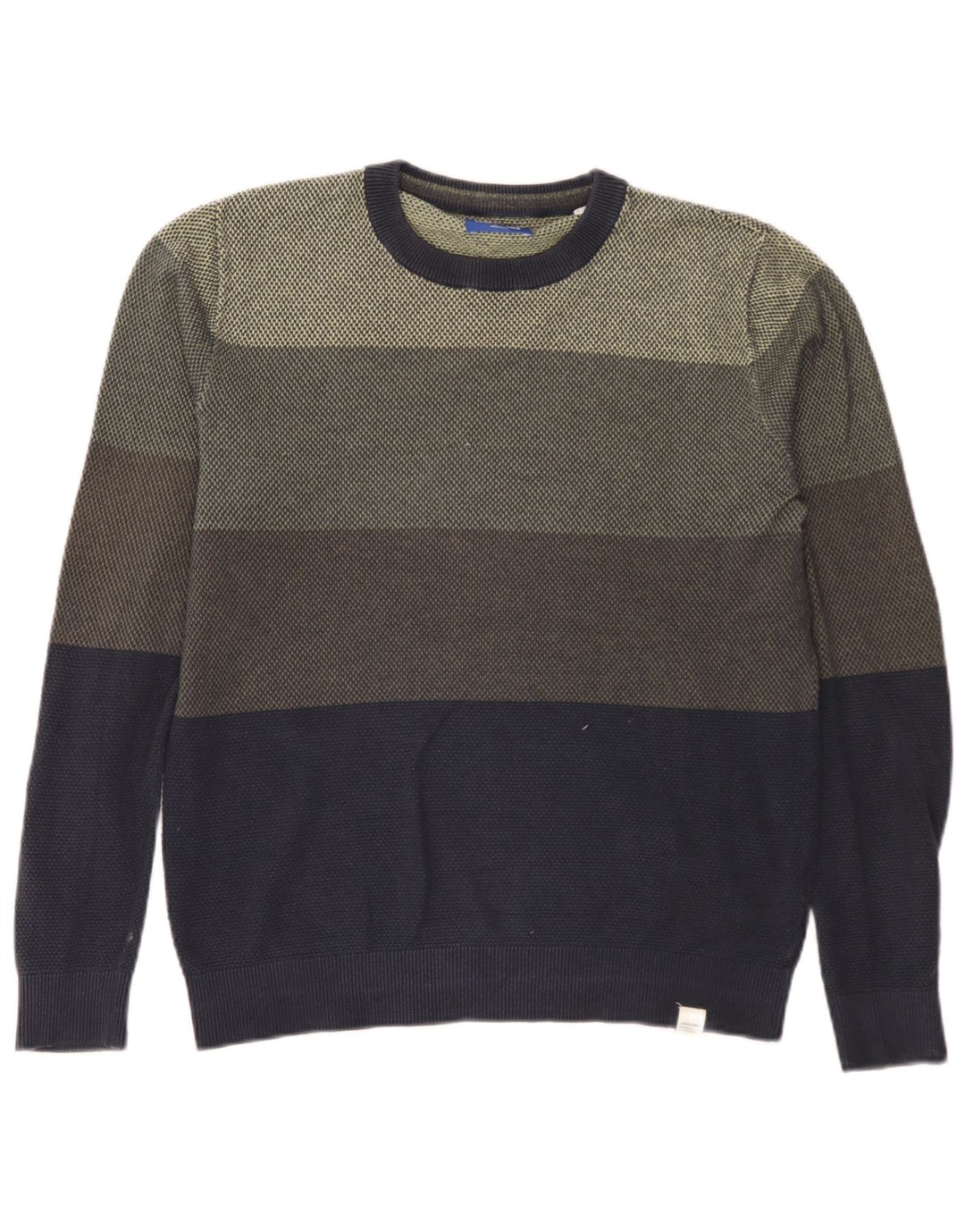 Jack & Jones muški džemper s okruglim izrezom srednje raznobojne boje