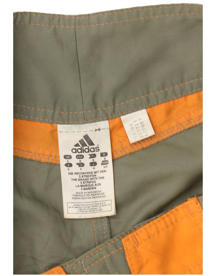 ADIDAS muške kratke hlače za plivanje, mali kaki cvjetni poliester