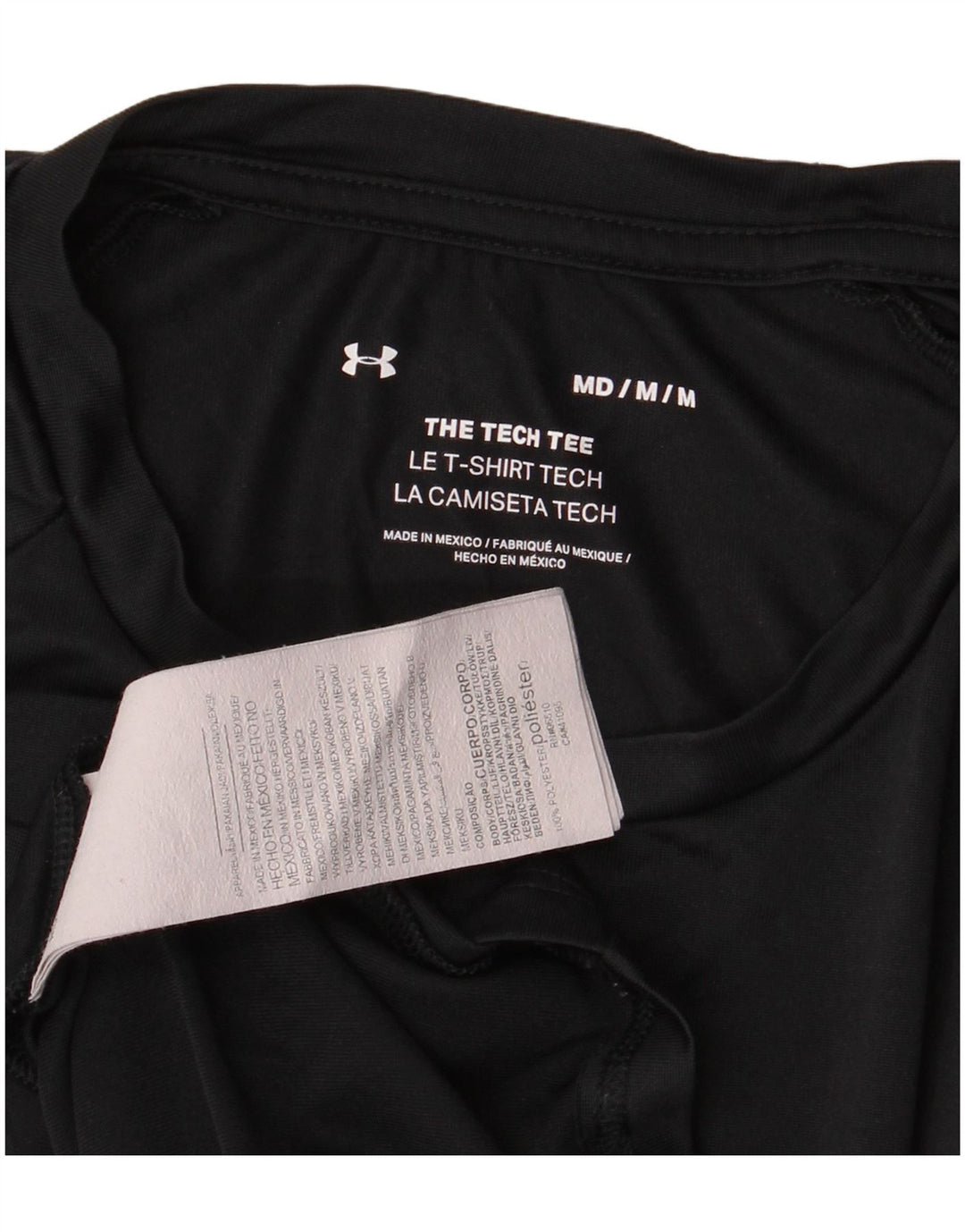 Under Armour muška majica kratkih rukava srednji crni poliester