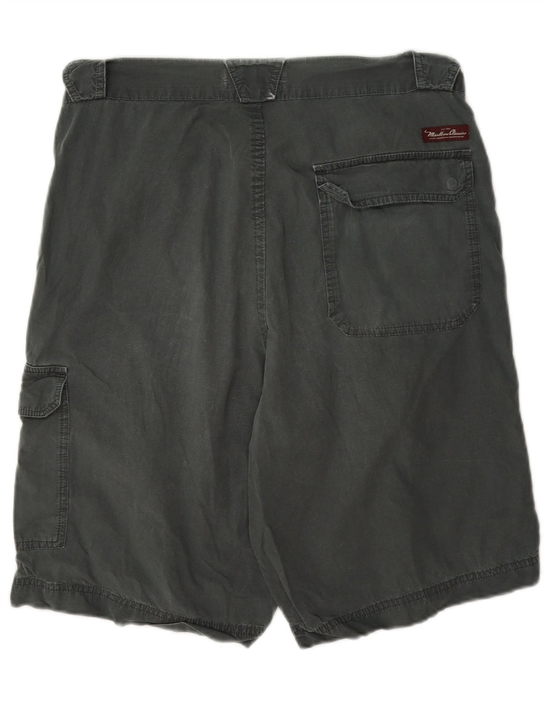 Marlboro Classics Mens Cargo kratke hlače EU 50 Large W34 sivi pamuk