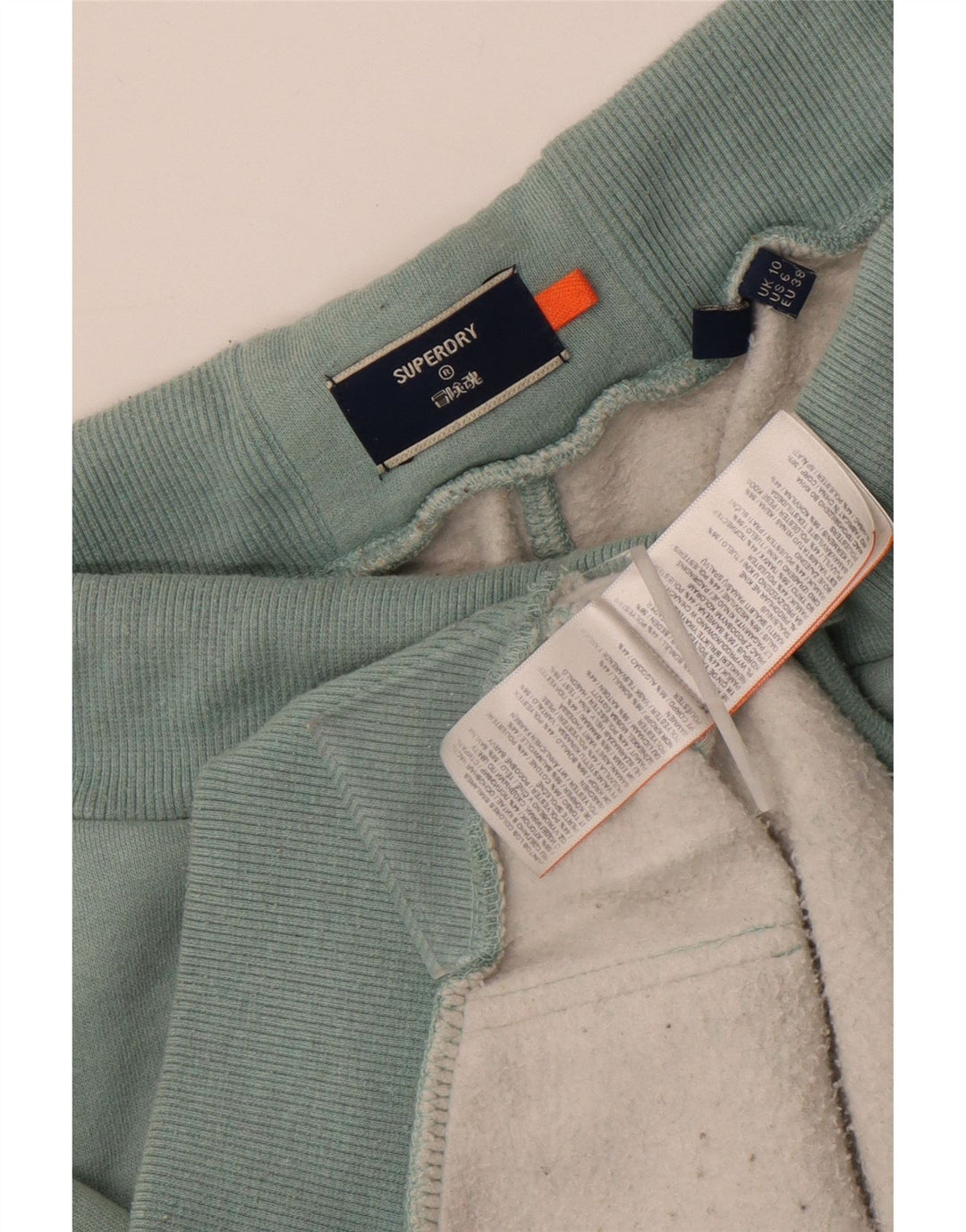 Superdry ženska prevelika puna trenirka UK 10 Mala zelena pamuk