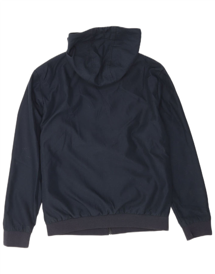 Jack & Jones muška bomber jakna s kapuljačom UK 40 veliki tamnoplavi poliester