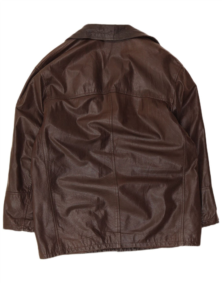 Conbipel muška kožna jakna IT 50 Large Brown Leather