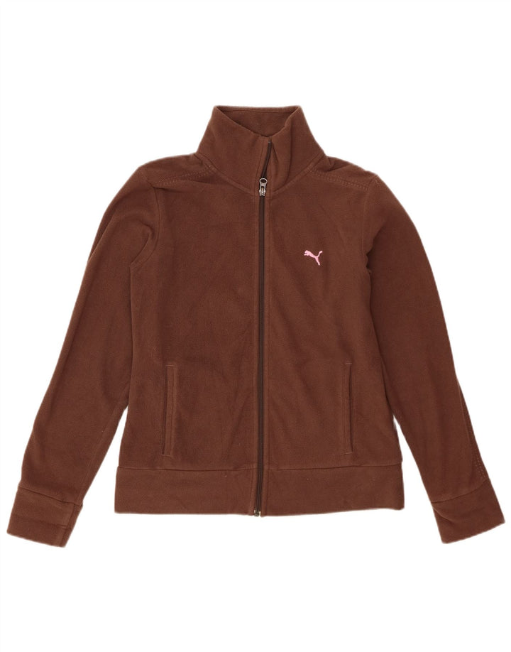 Puma ženska jakna od flisa UK 10 Small Brown