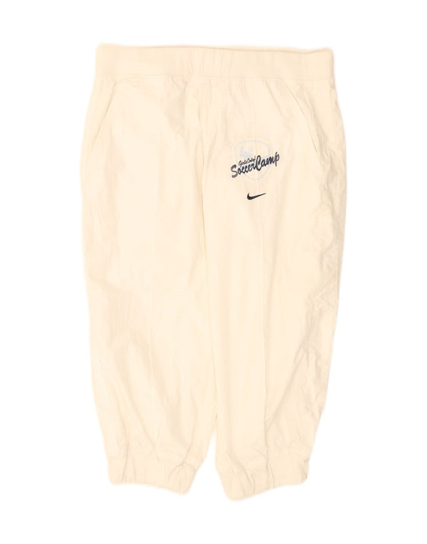 Nike Boys Graphic Capri Trenirka Hlače Joggers 13-14 Years XL Bijele