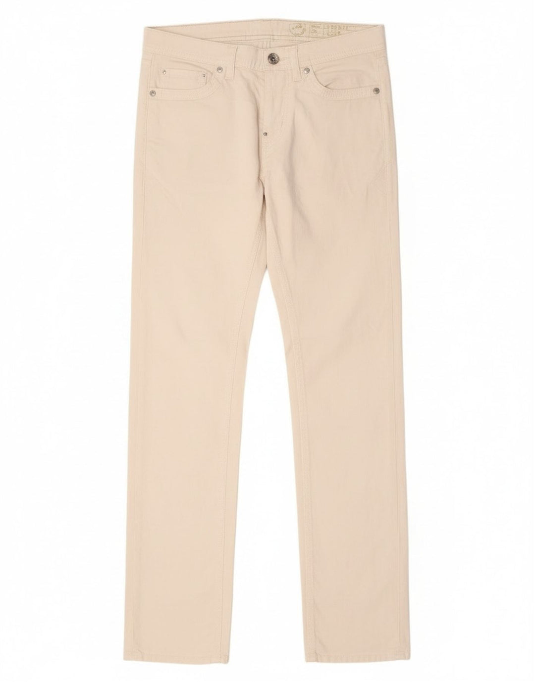 Gas Ženske uske traperice Albert W29 L34 Bijeli pamuk