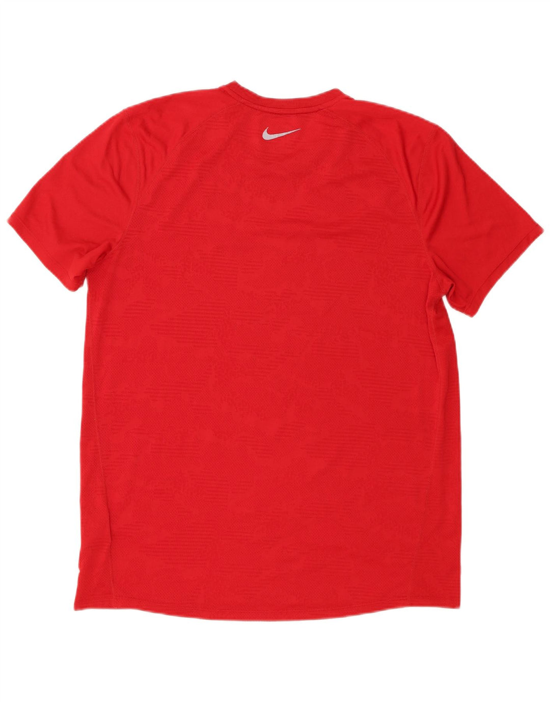 Nike Dri Fit majica kratkih rukava velika crvena poliester