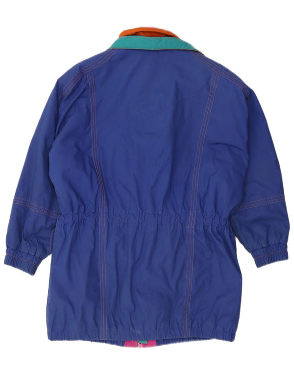 London Fog ženska velika vjetrovka UK 10 Small Blue Colourblock