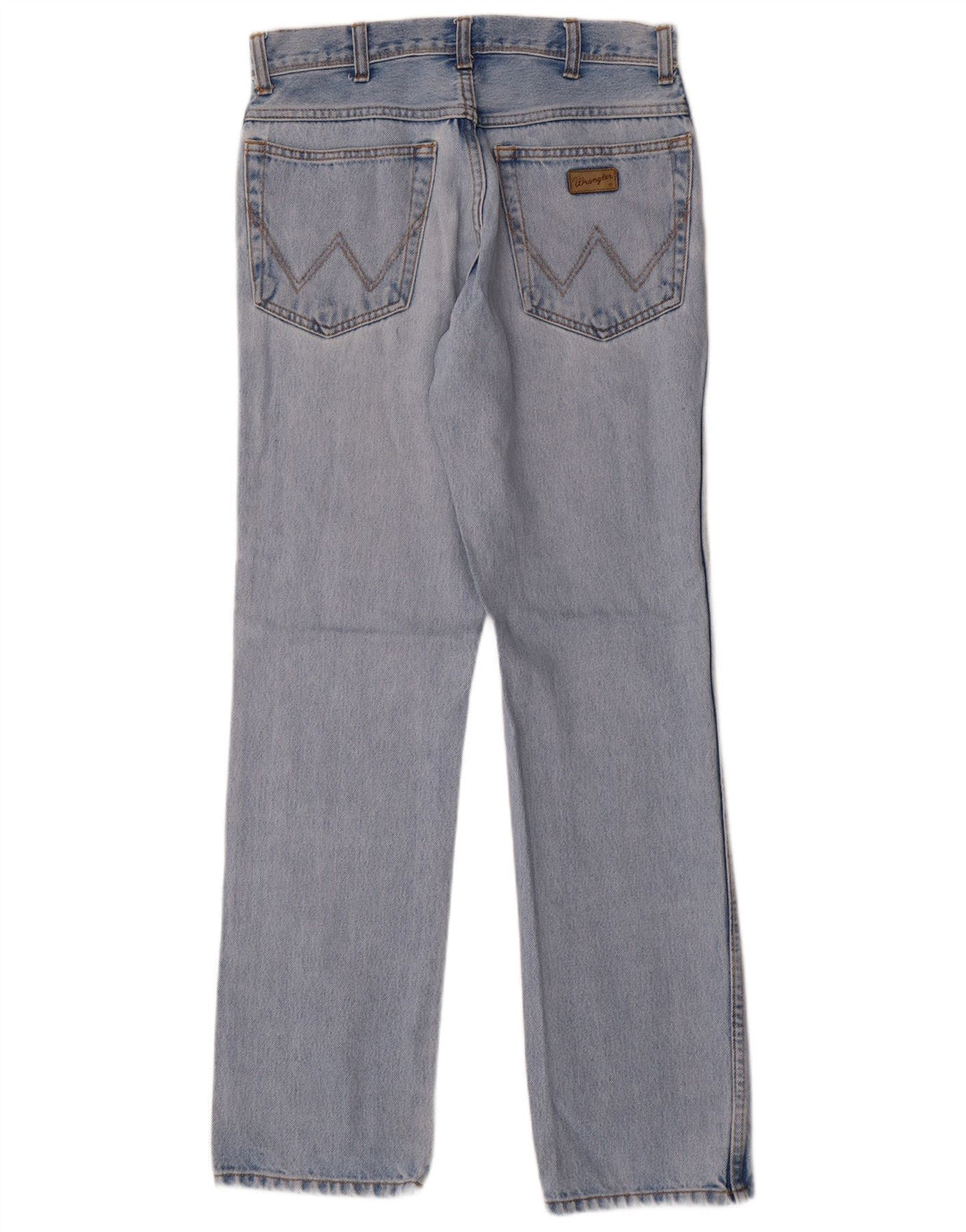 WRANGLER Muške ravne traperice regularnog kroja W32 L32 plavi pamuk