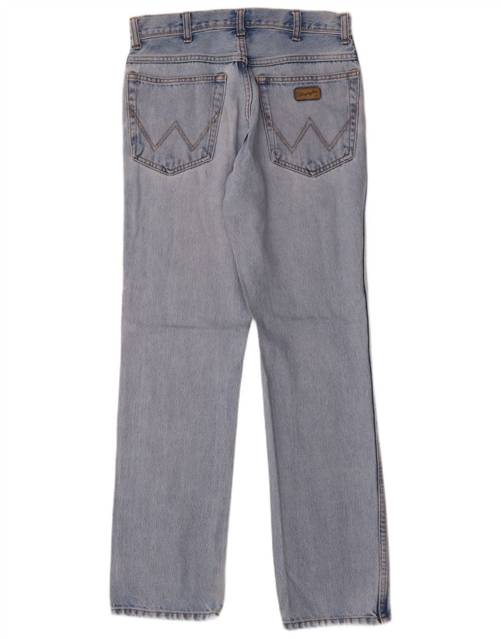 WRANGLER Muške ravne traperice regularnog kroja W32 L32 plavi pamuk