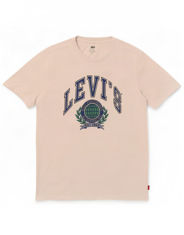 Levi's muška majica s grafičkim motivima, veliki bijeli pamuk