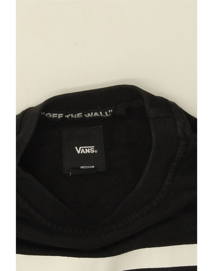 Vans muška trenirka s grafičkim motivima Srednji crni pamuk