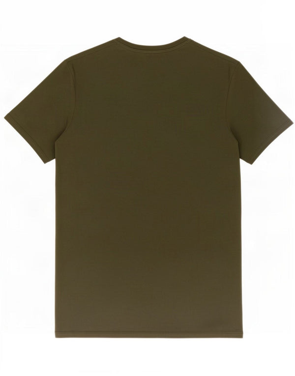 Guess Super Slim Fit majica kratkih rukava Graphic Top Large Khaki Cotton