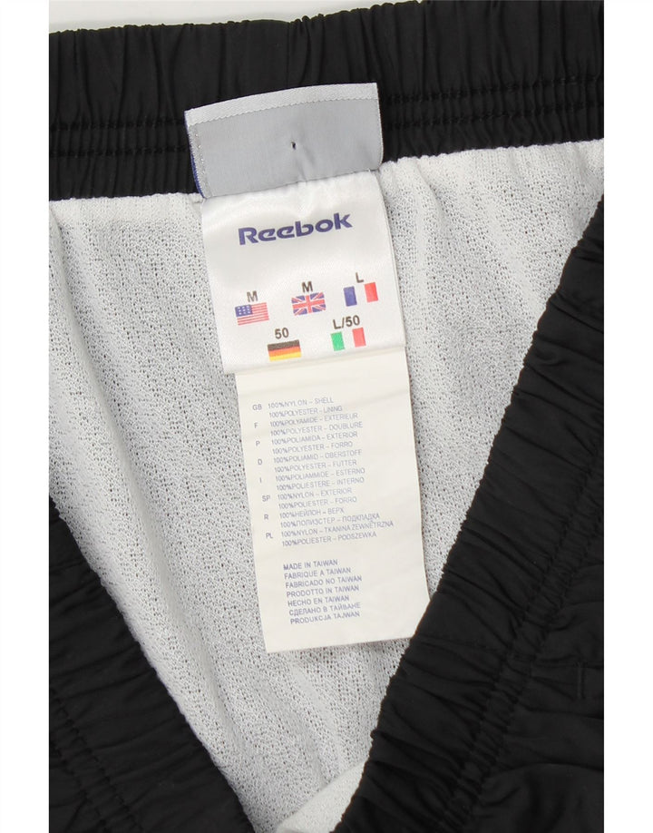 Reebok muške sportske kratke hlače srednje crne najlonske boje