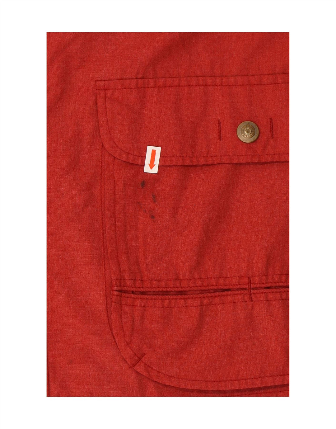 SEA BARRIER Mens Utility Jacket UK 42 XL Red