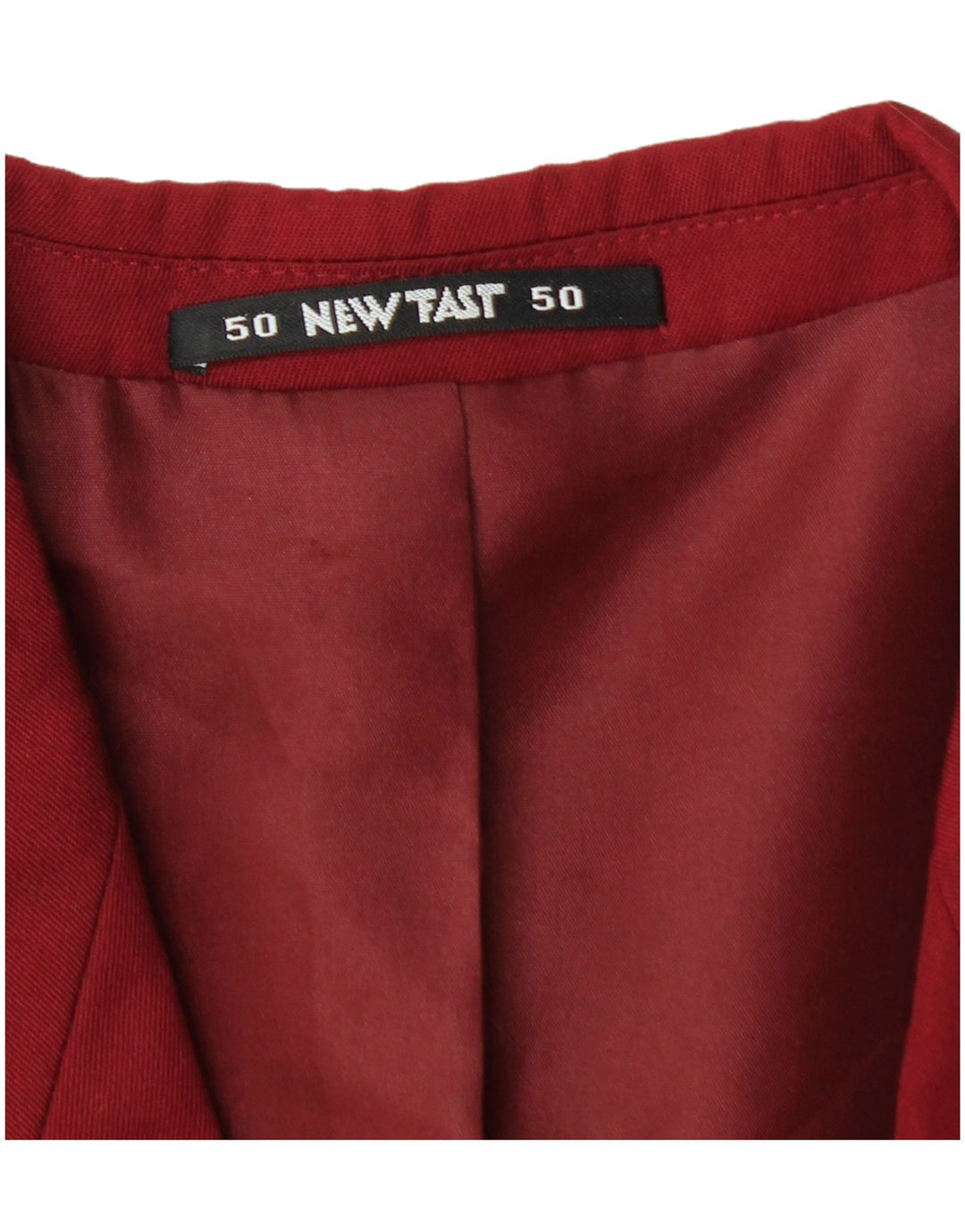 NOVI BRZI muški sako s dvostrukim kopčanjem EU 50 veliki bordo