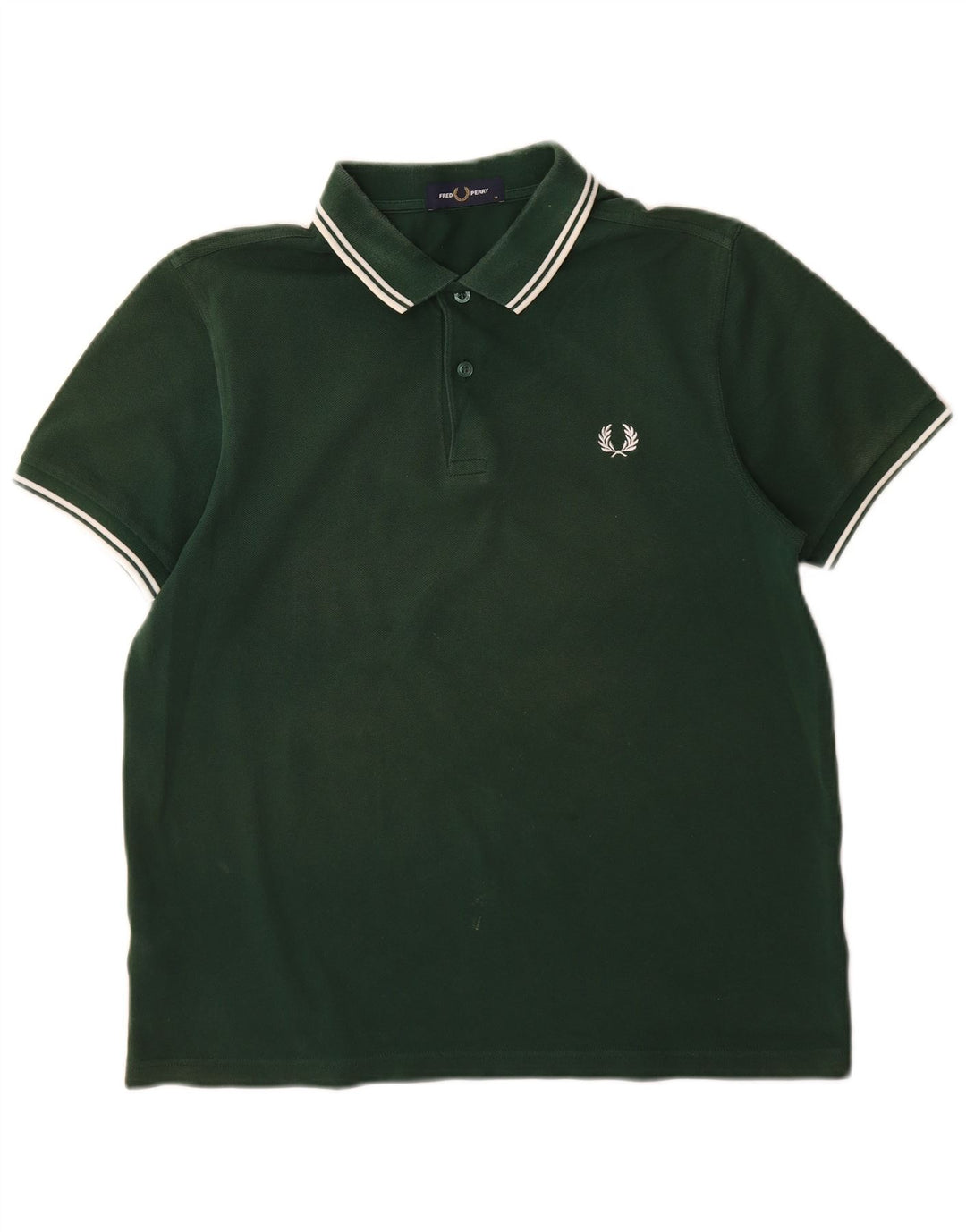 Fred Perry muška polo majica Srednje zeleni pamuk