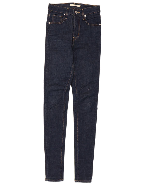 Levi's ženske Mile High super skinny traperice W25 L32 tamnoplave