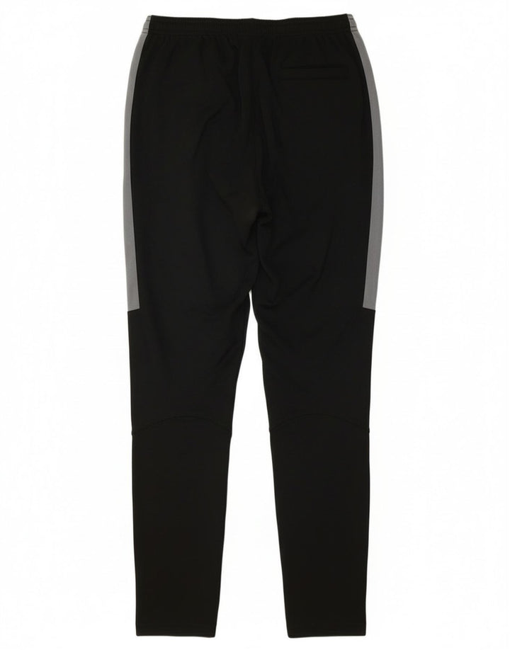 Nike muške Dri Fit hlače za trenirku male crne poliesterske boje