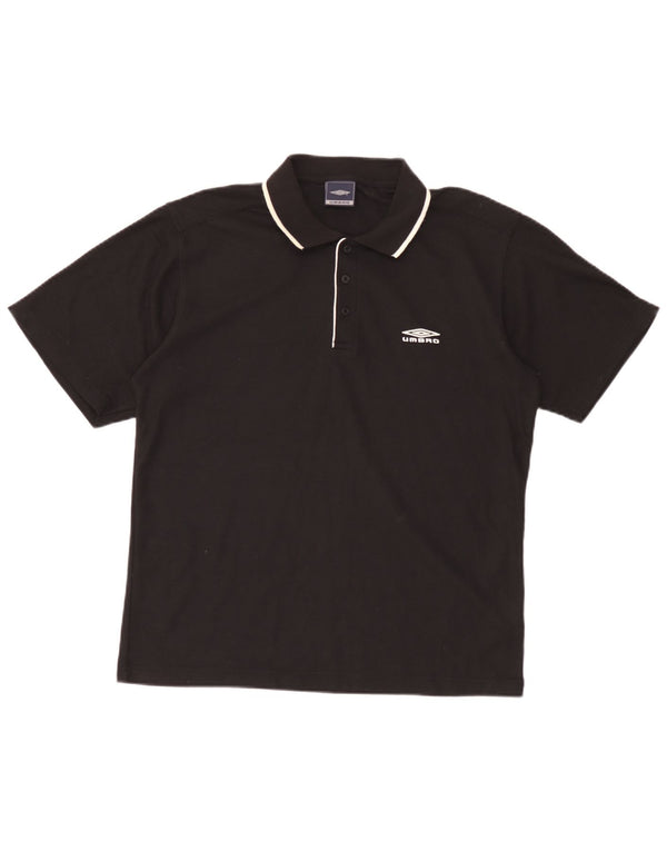 Umbro muška polo majica srednji crni poliester