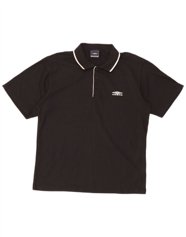 Umbro muška polo majica srednji crni poliester