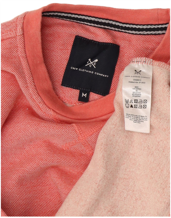 Crew Clothing Muška majica s kratkim rukavima Srednji ružičasti pamuk