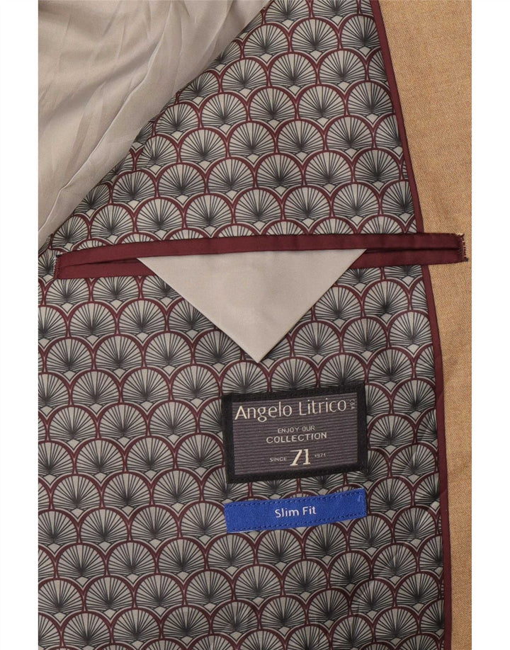 Angelo Litrico Mens By C&A jakna s 2 gumba EU 52 Large Brown