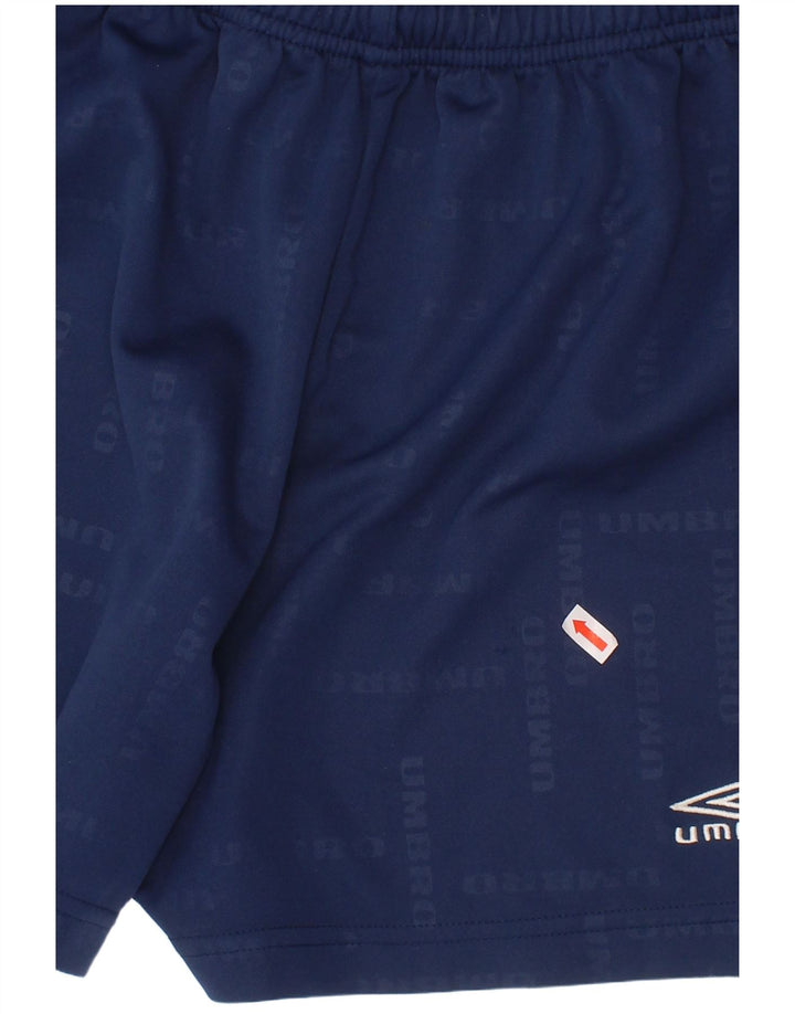 UMBRO Sportske kratke hlače za dječake 13-14 godina tamnoplavi poliester
