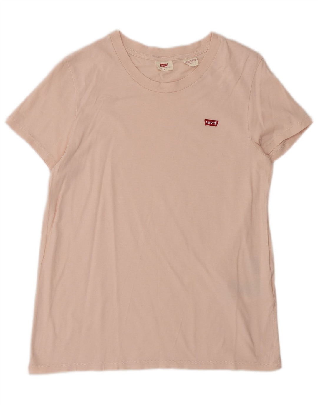 Levi's ženska majica kratkih rukava UK 10 Small Pink Cotton