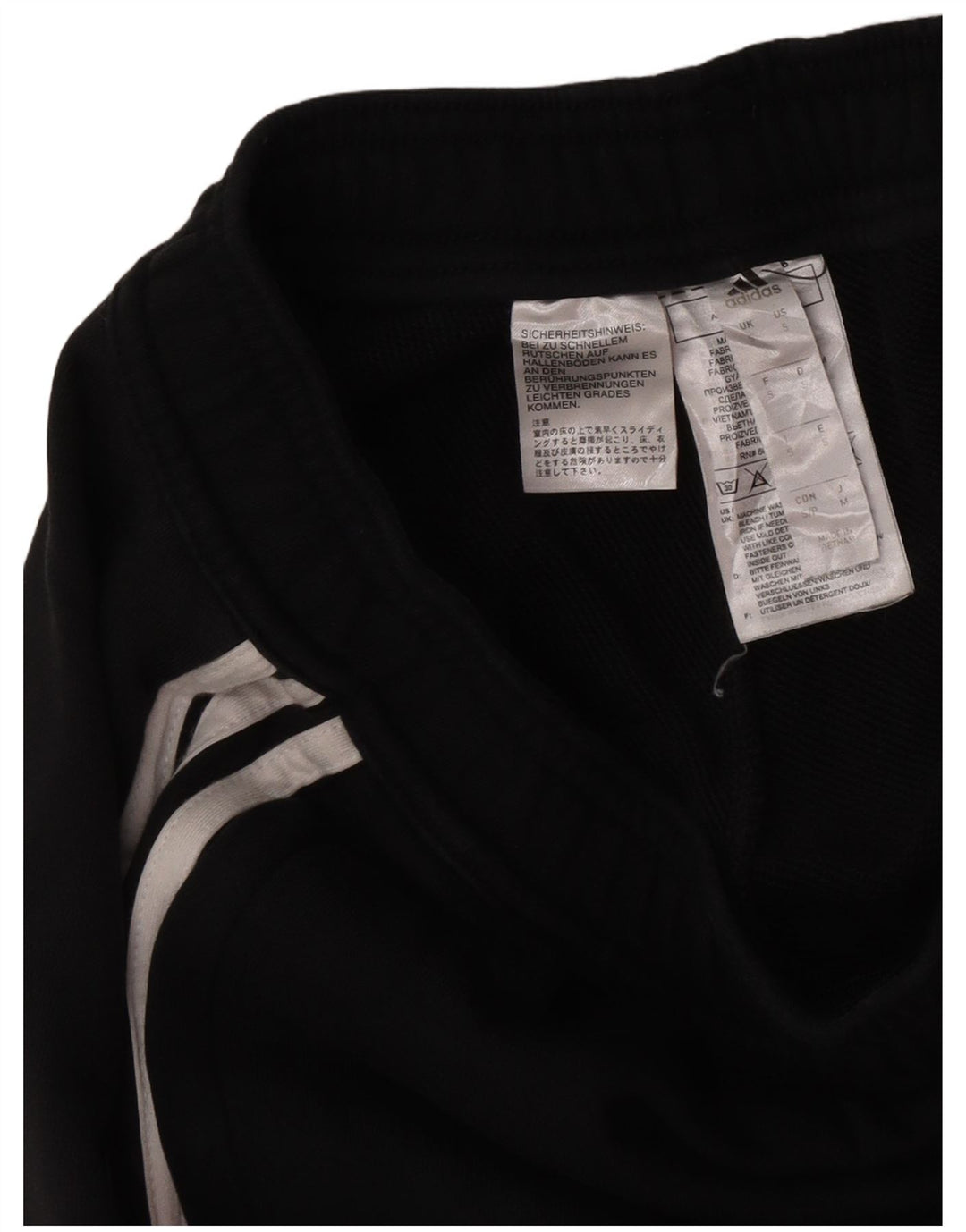 Adidas Male crne pamučne trenirke