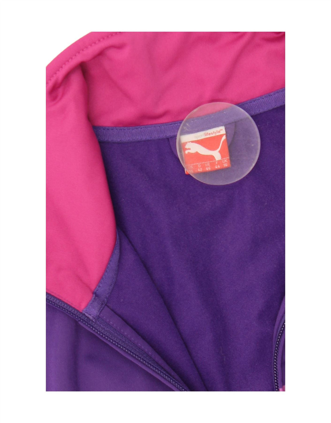 Puma ženska gornja jakna trenirke UK 16 Large Purple