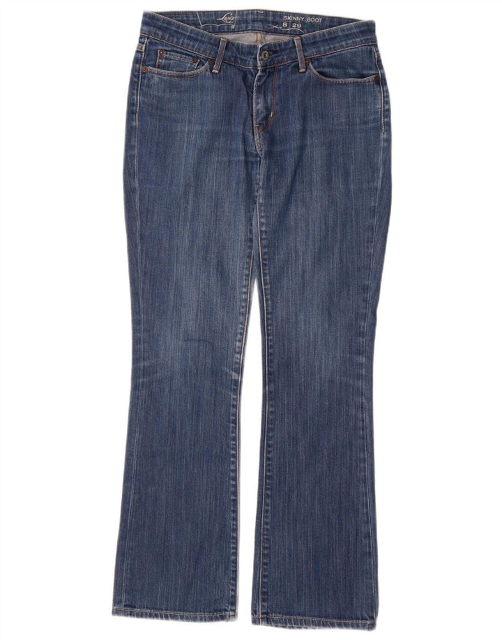 Levi's ženske uske traperice US 8 srednje W29 L32 plave