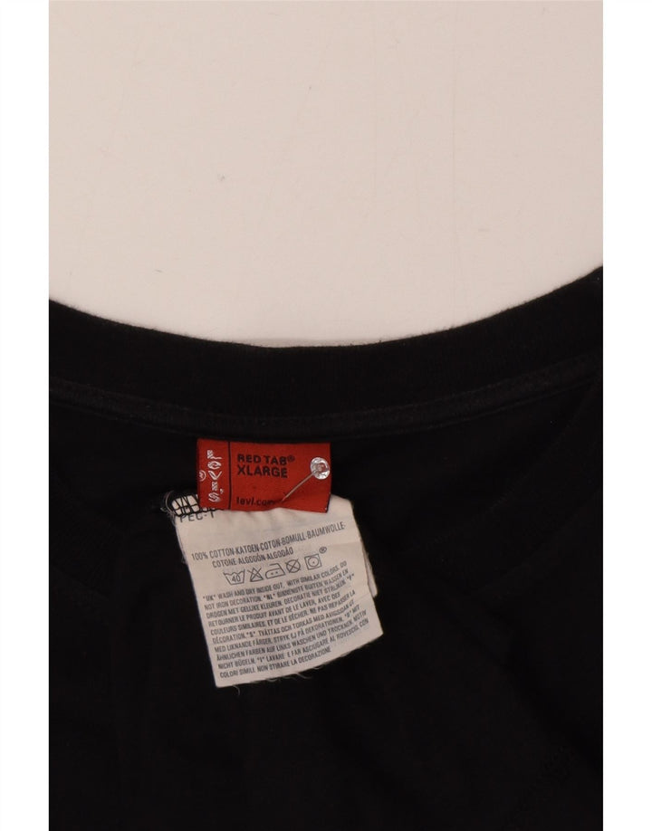 Levi's muška majica dugih rukava XL crni pamuk