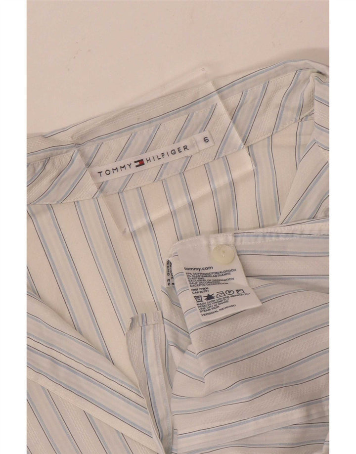 Tommy Hilfiger Ženska košulja US 6 srednje bijele pruge, pamuk