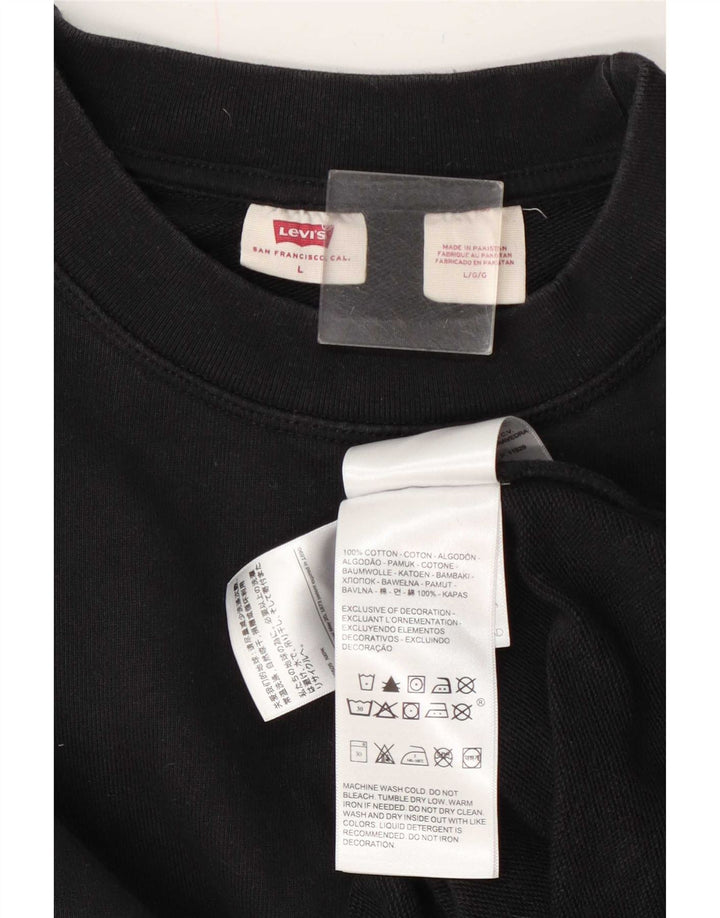 Levi's muška trenirka veliki crni pamuk