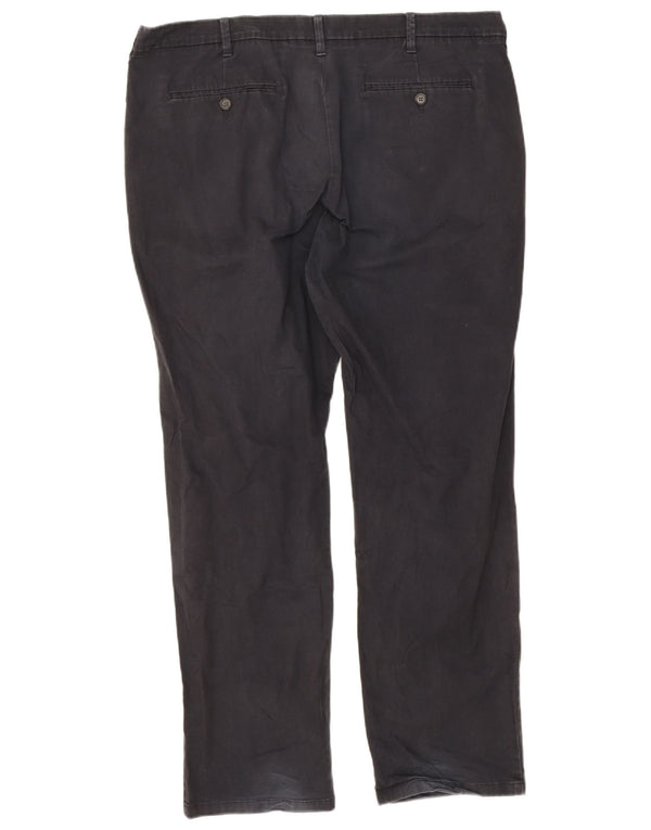 Marks & Spencer muške chino hlače ravnog kroja W40 L31 crne