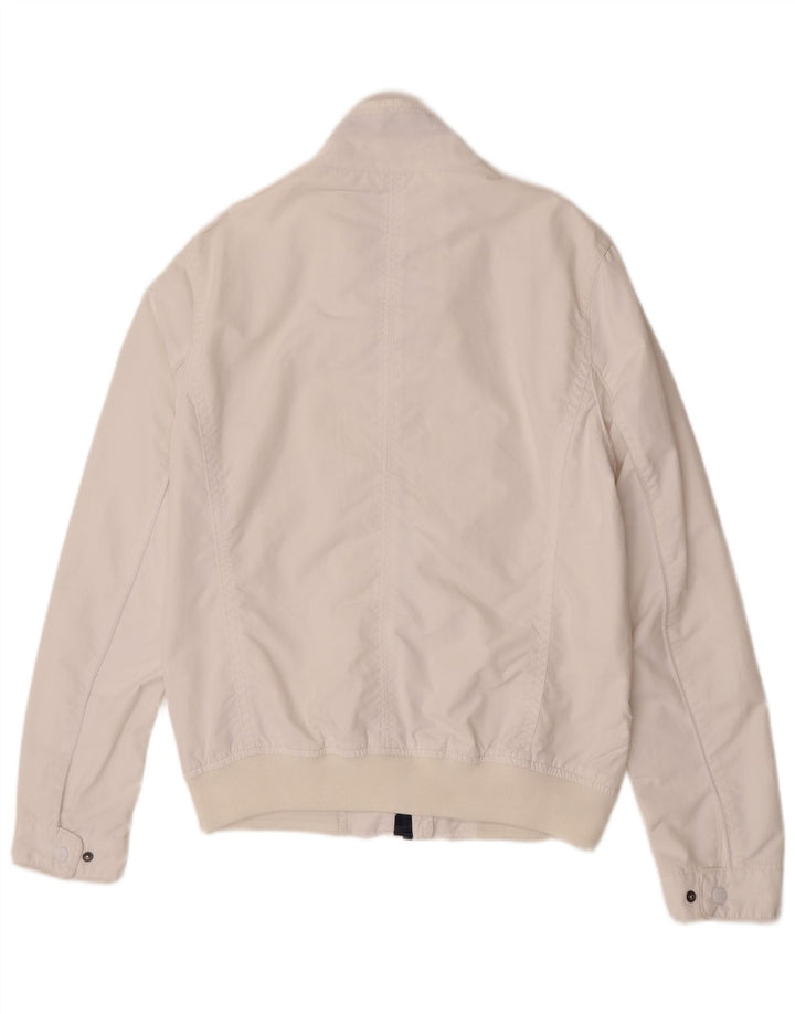 Muška bomber jakna Tommy Hilfiger UK 38 Srednje bijeli najlon