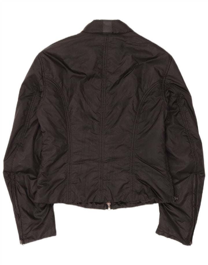 Belstaff ženska biciklistička jakna IT 46 veliki crni poliamid