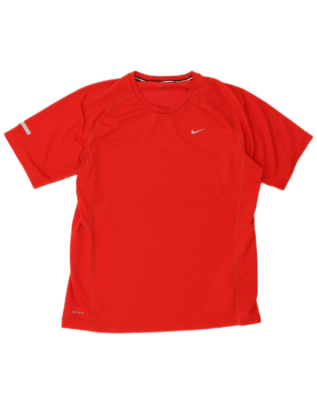 Nike Dri Fit majica kratkih rukava velika crvena poliester