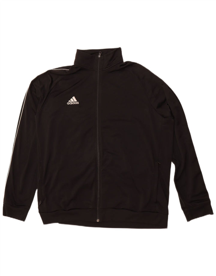 Adidas muška trenirka gornja jakna 2XL crni poliester