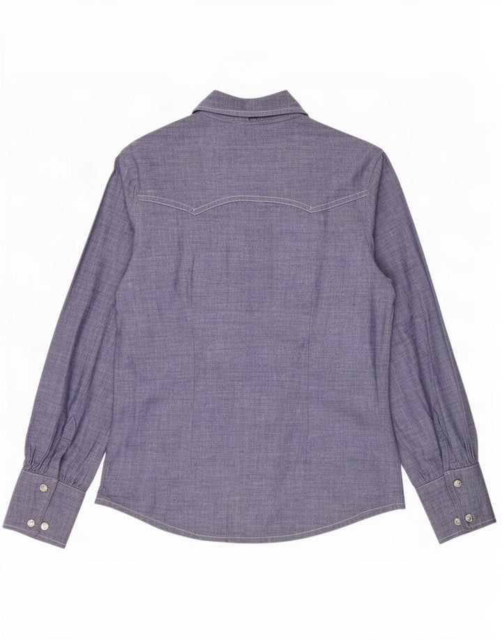 Levi's ženska košulja UK 14 srednje plavi pamuk