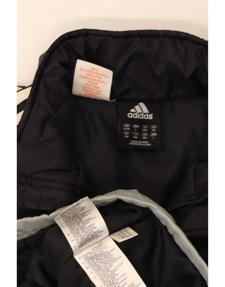 Adidas dječačka vjetrovka jakna 13-14 godina crna poliester u boji
