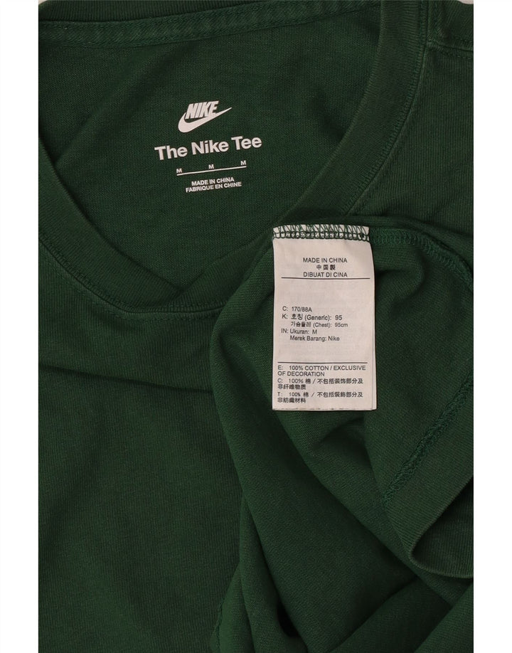 Nike muška majica kratkih rukava srednje zelene boje s grafičkim motivima