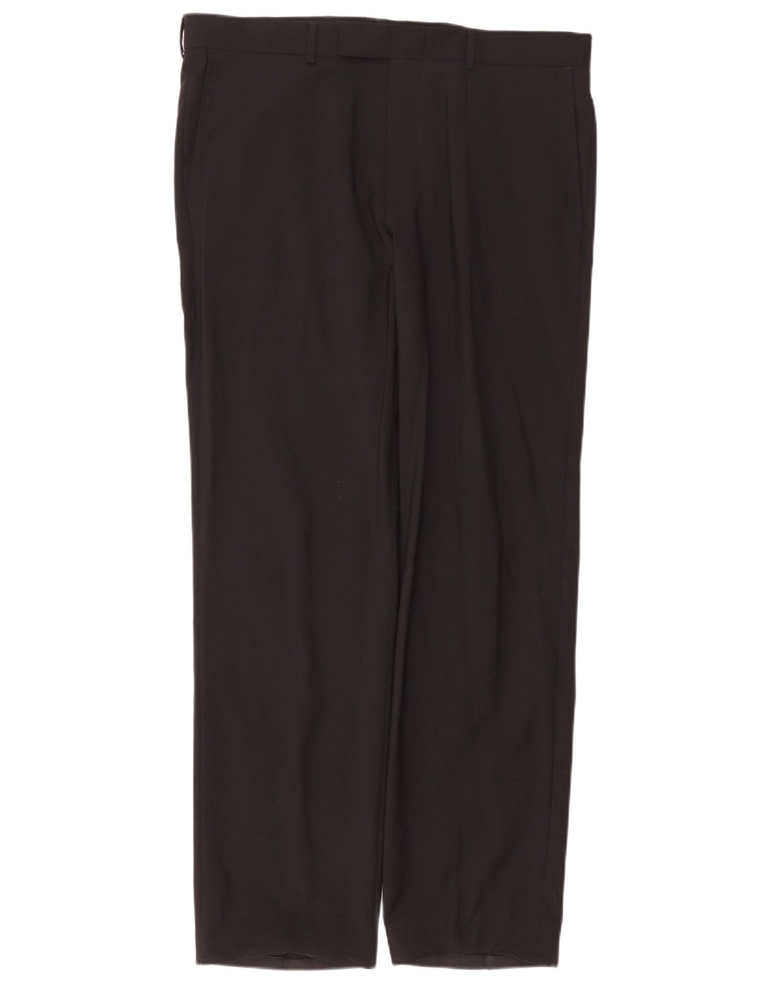 Hugo Boss muške hlače ravnog odijela W36 L33 crne