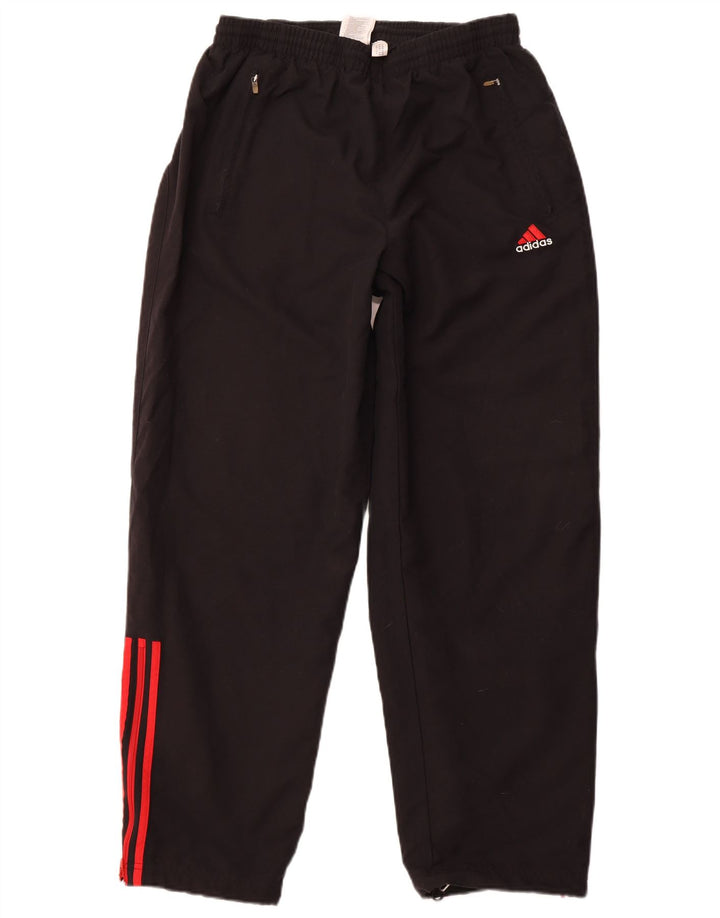 ADIDAS muške trenirke hlače Joggers UK 42/44 veliki crni poliester